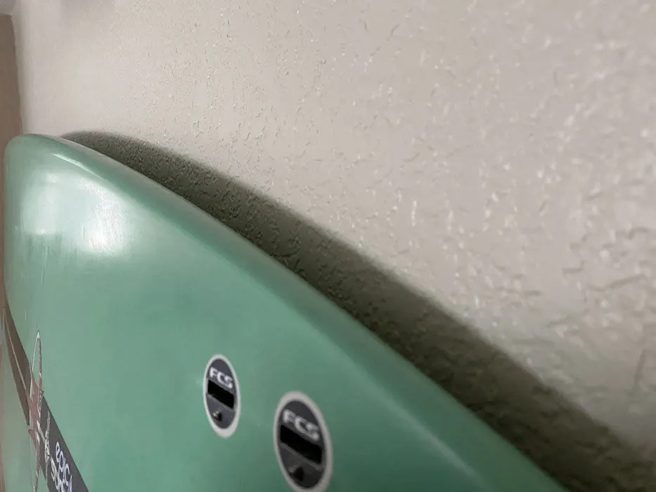 Clear Surfboard Wall Rack  | Flush To Wall
