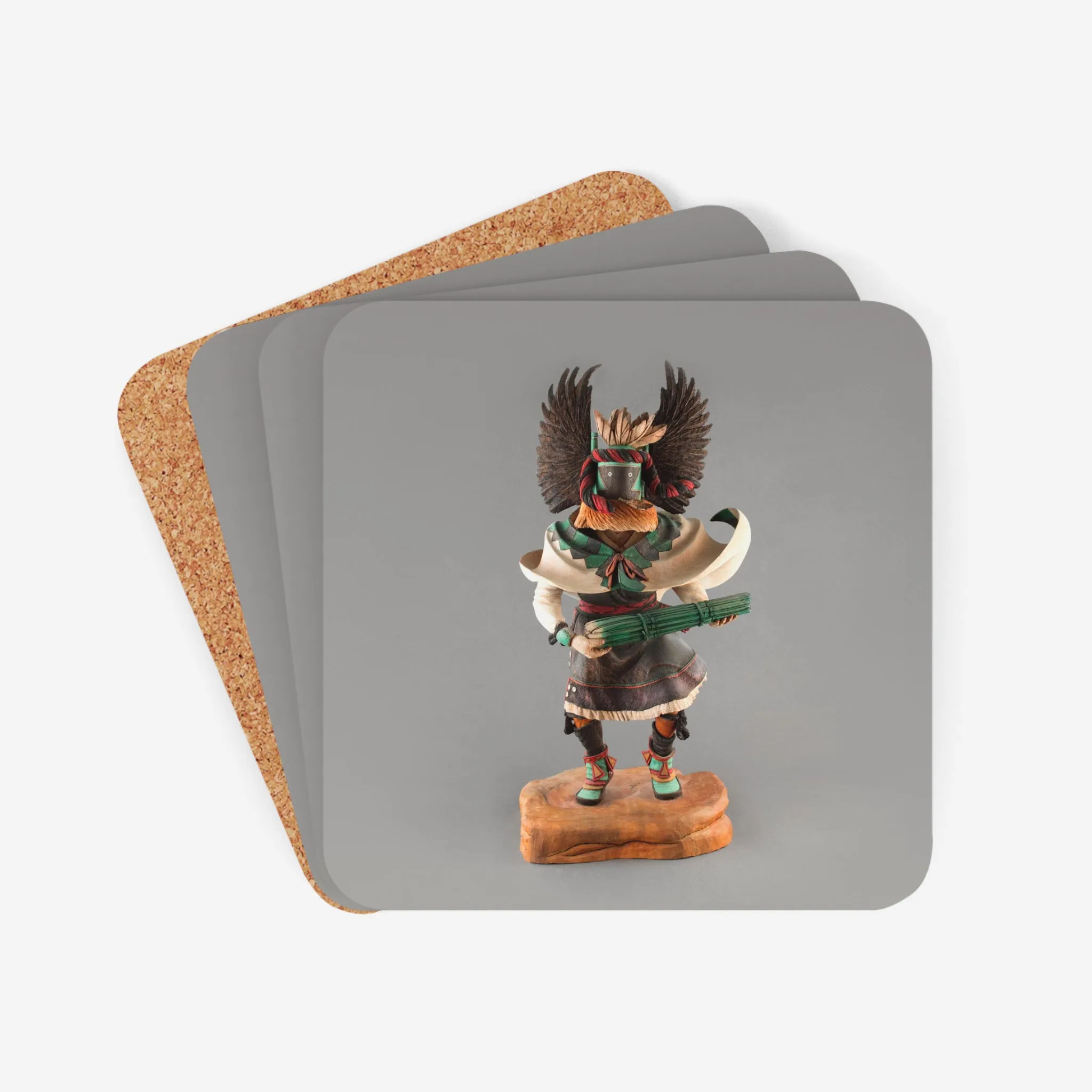 Crow Mother Coaster Set
