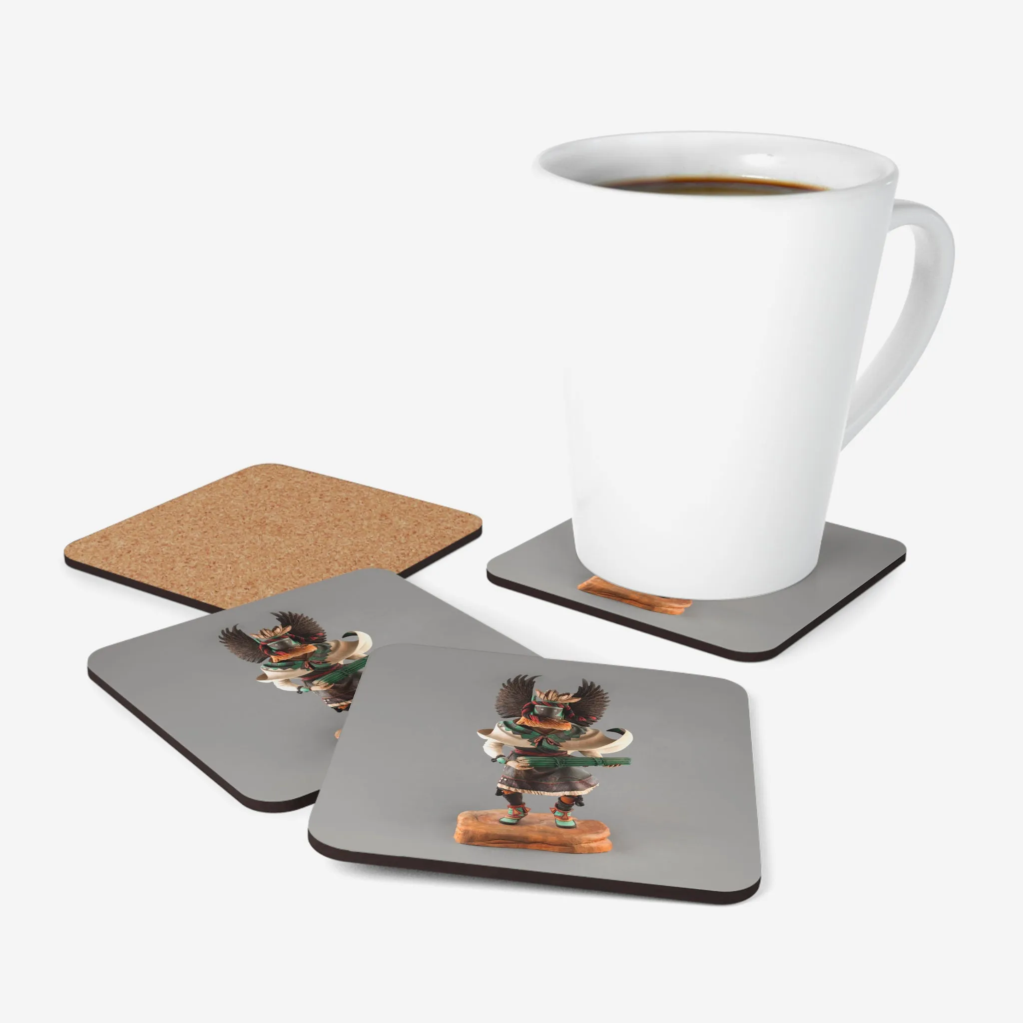Crow Mother Coaster Set