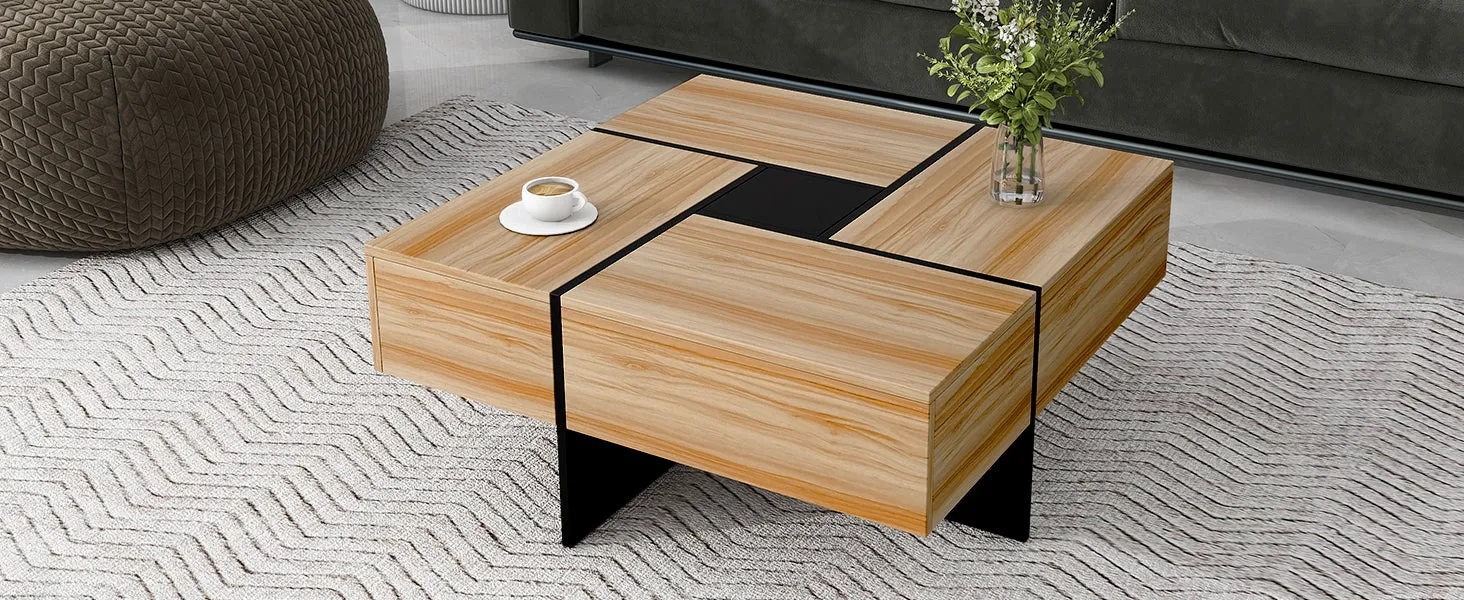 Cubid Storage Square Coffee Table
