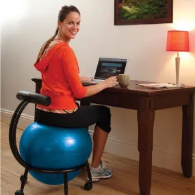 Custom Fit Yoga Balance Ball Chair