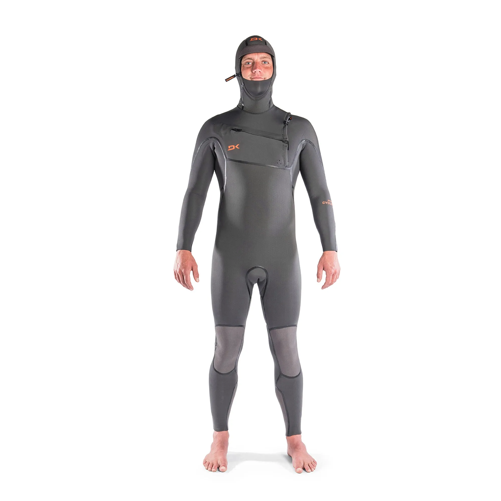 Cyclone Chest Zip Hooded Wetsuit 4/3mm - Men's