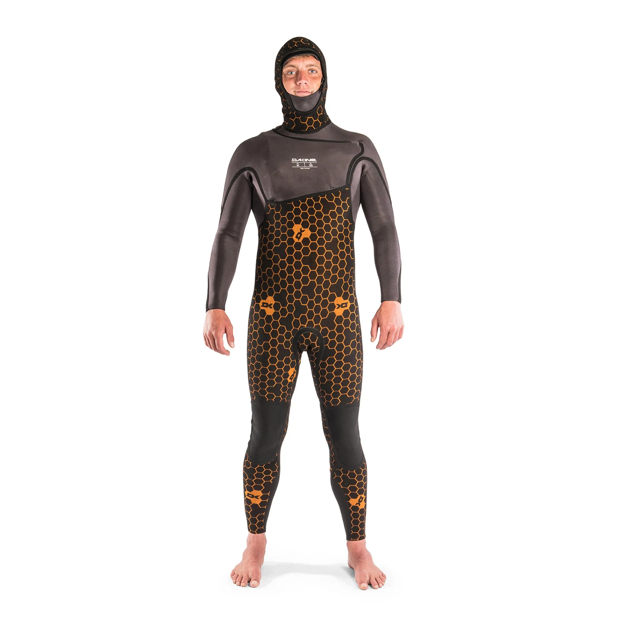 Cyclone Chest Zip Hooded Wetsuit 4/3mm - Men's