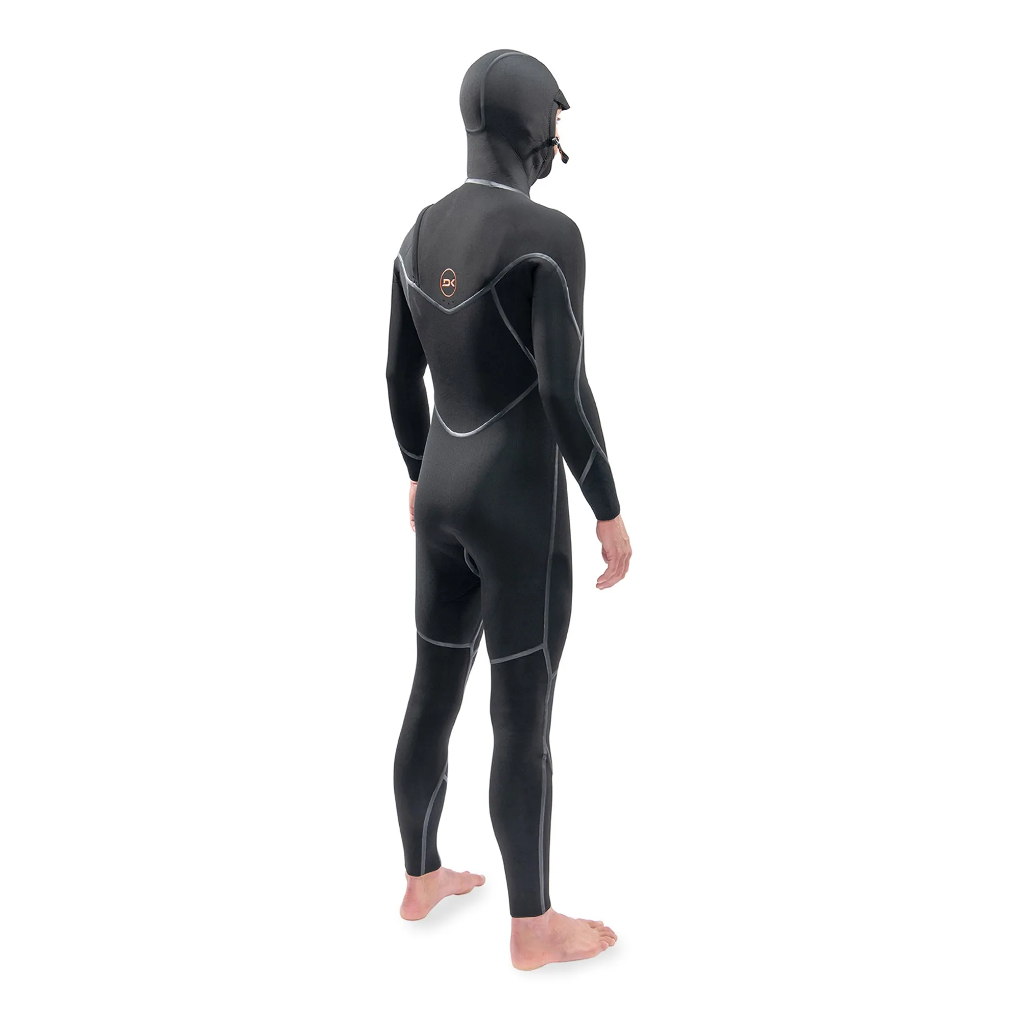Cyclone Chest Zip Hooded Wetsuit 5/4mm - Men's
