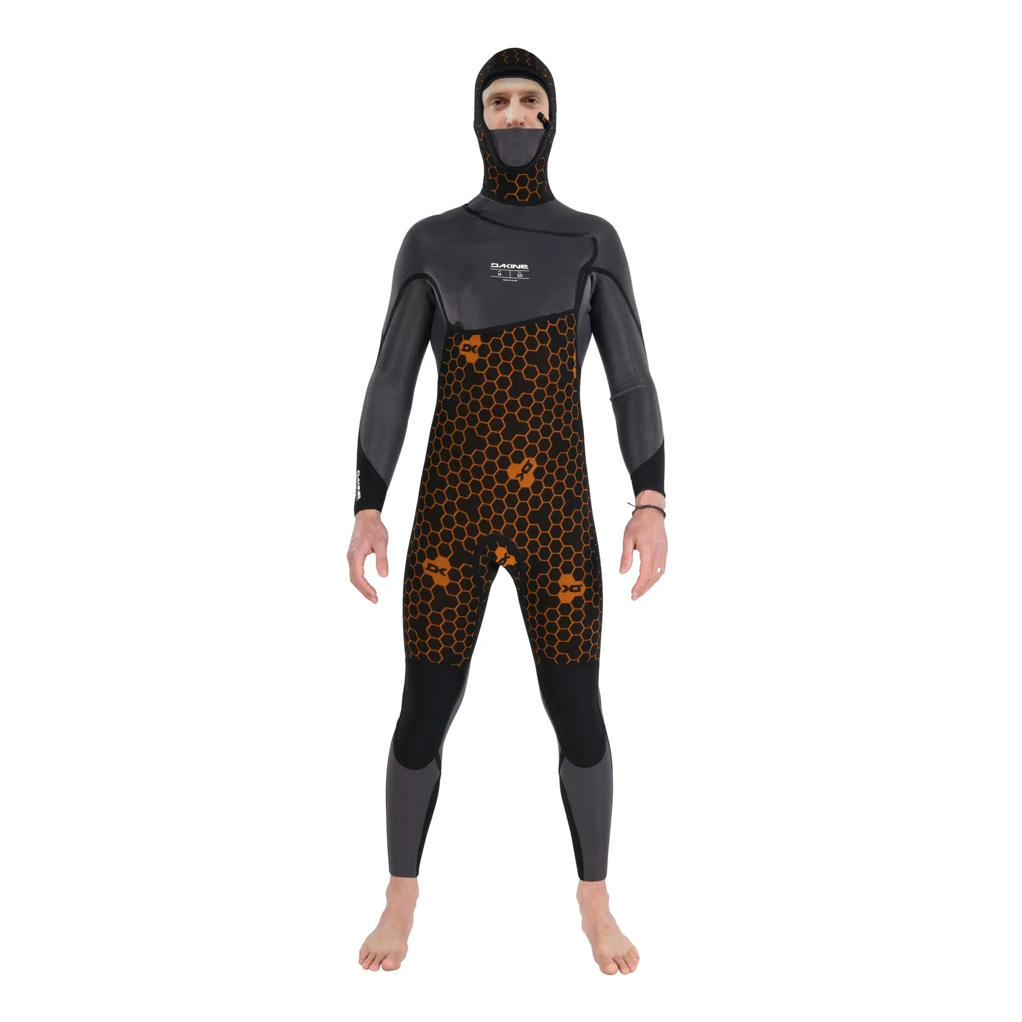Cyclone Chest Zip Hooded Wetsuit 5/4mm - Men's