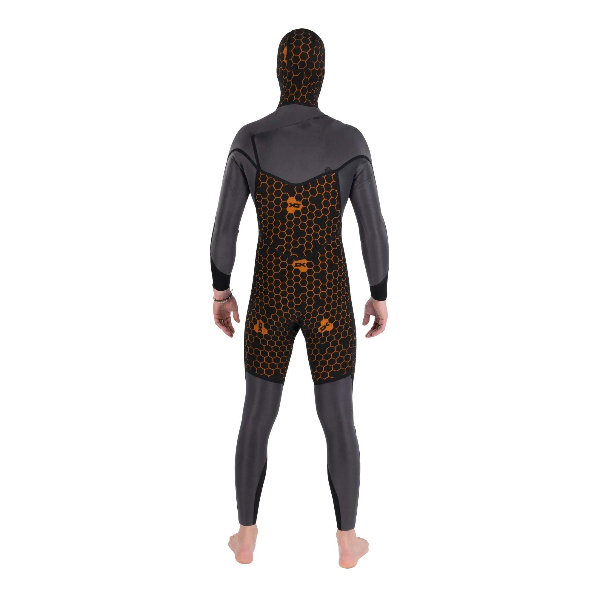 Cyclone Chest Zip Hooded Wetsuit 5/4mm - Men's