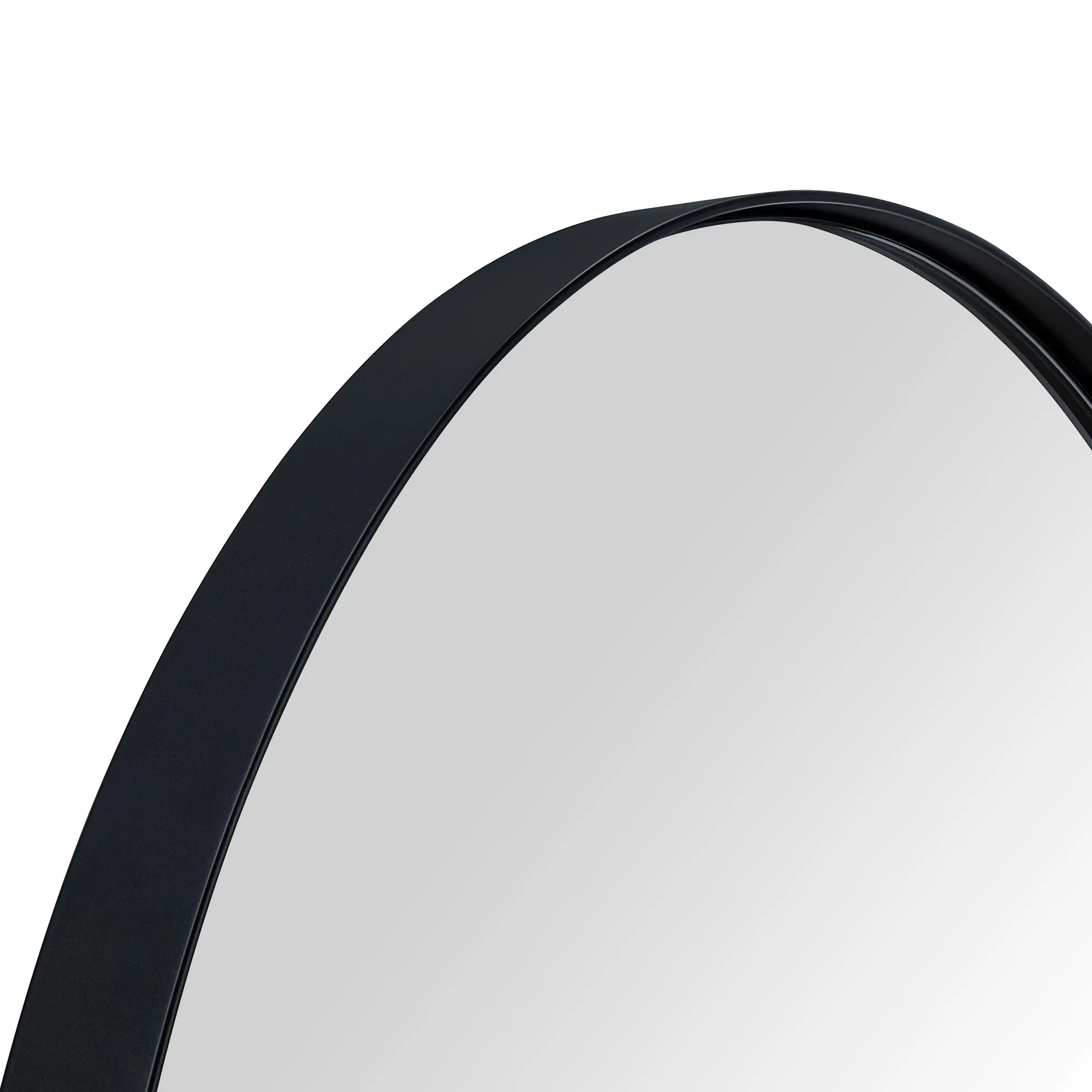 Daisy-Mai Oval Pill Shape Metal Framed Recessed Medicine Cabinet with Mirror