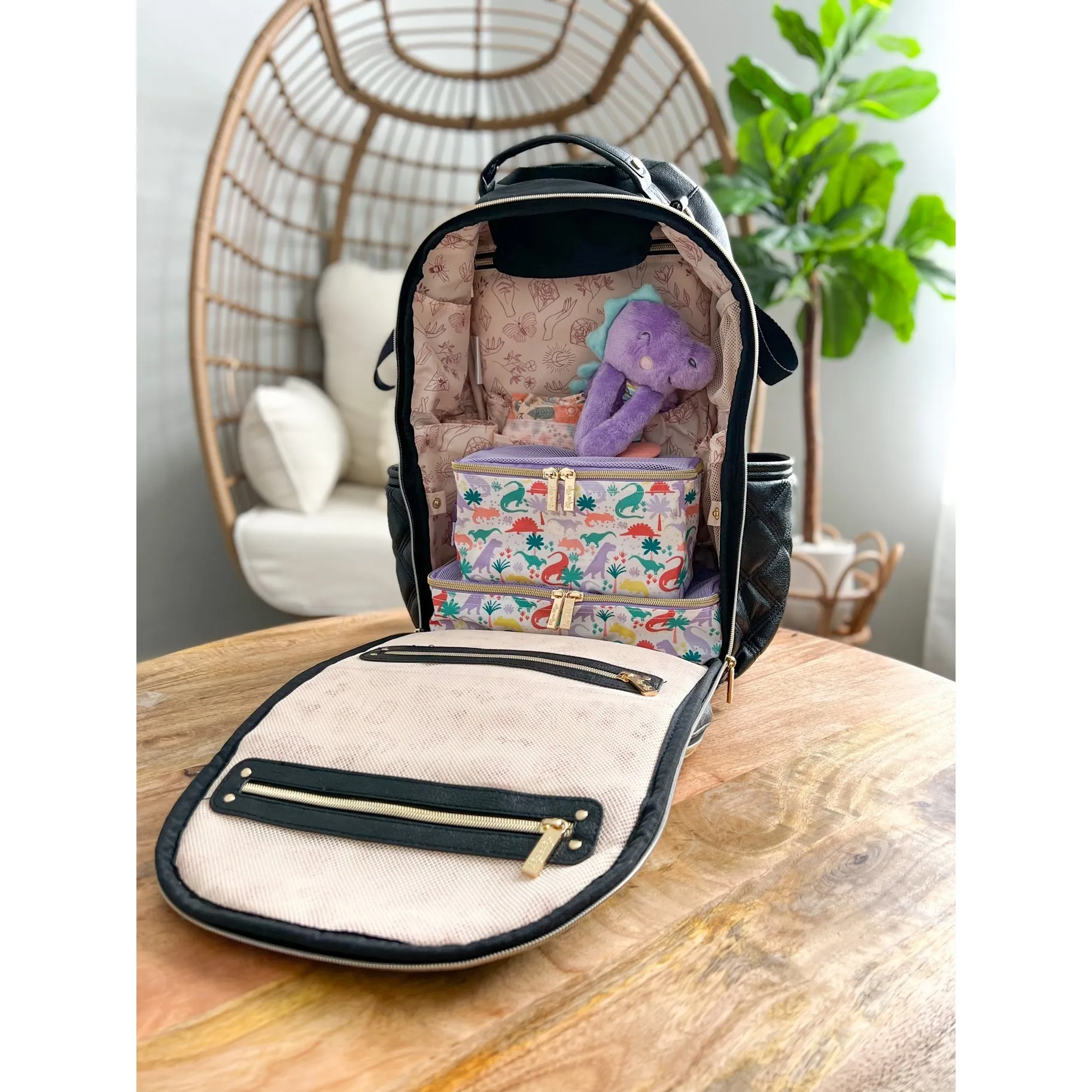 Darling Dinos Diaper Bag Packing Cubes
