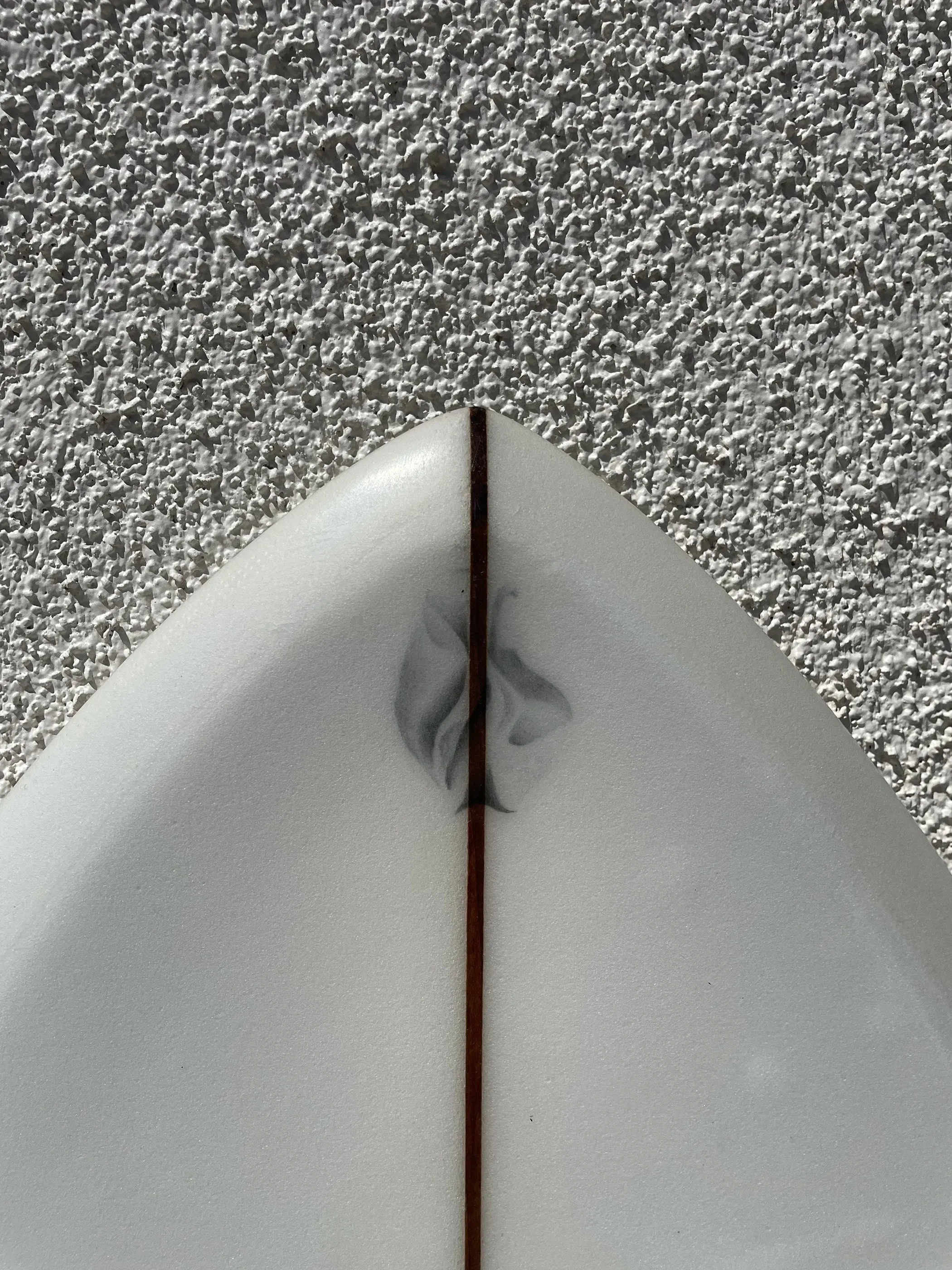 Derrick Disney | 5’3” Twinzer Fish Clear Surfboard (USED)