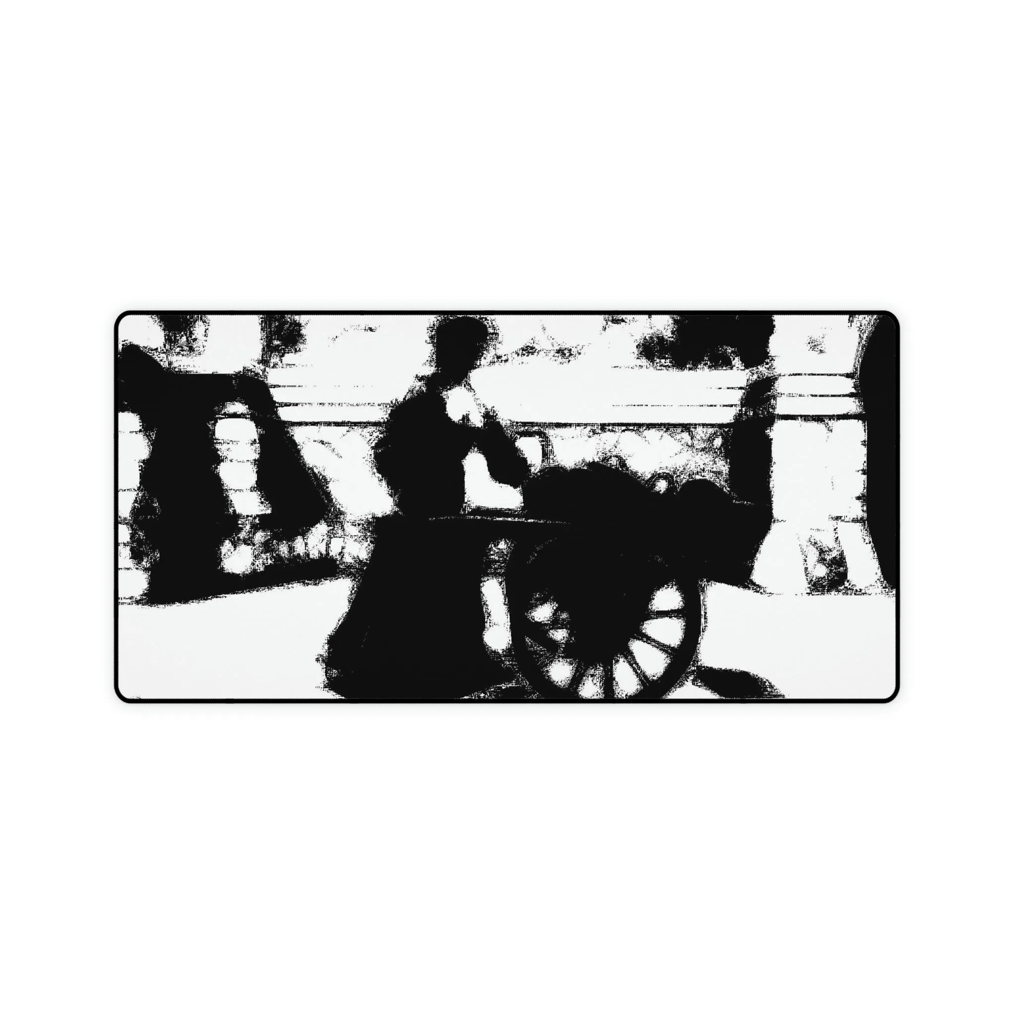 Desk Mats ... Dublin's "Molly Malone Along Grafton Street" ... Cryin' Cockels & Muscles Alive-Alive-Oh ... Circa 2003 ... Original Works ...