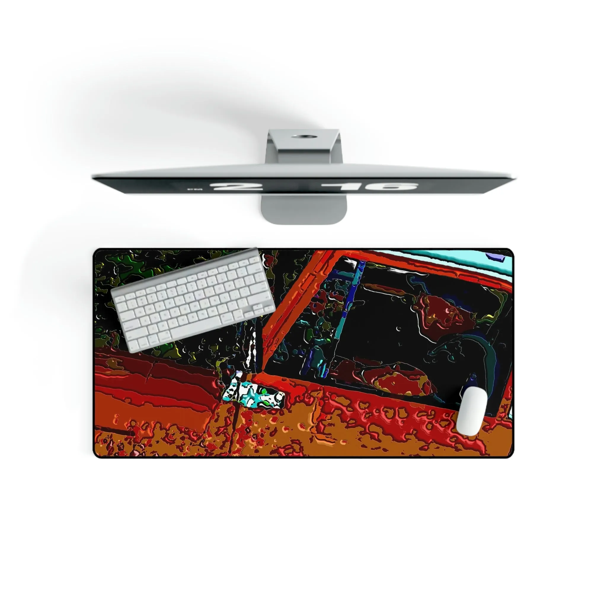 Desk Mats ... How-To-Drive-Idaho's-Mountain_Roads ... "Like A Professional" ... "Truckin' Like The Doo-Dah-Man" ...