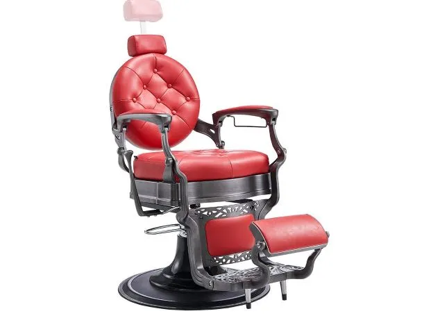 DIR Barber Chair Vanquish Antique - Brushed Frame