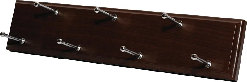 Easy Track RA1202-T Belt Rack, 7-Hook, Truffle :EA: QUANTITY: 1