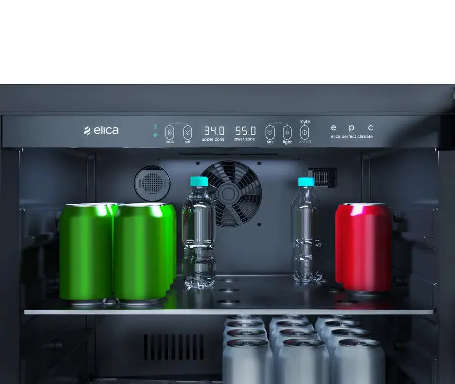 ELICA RISERVA Beverage & Wine Center Built-in Undercounter Refrigerator