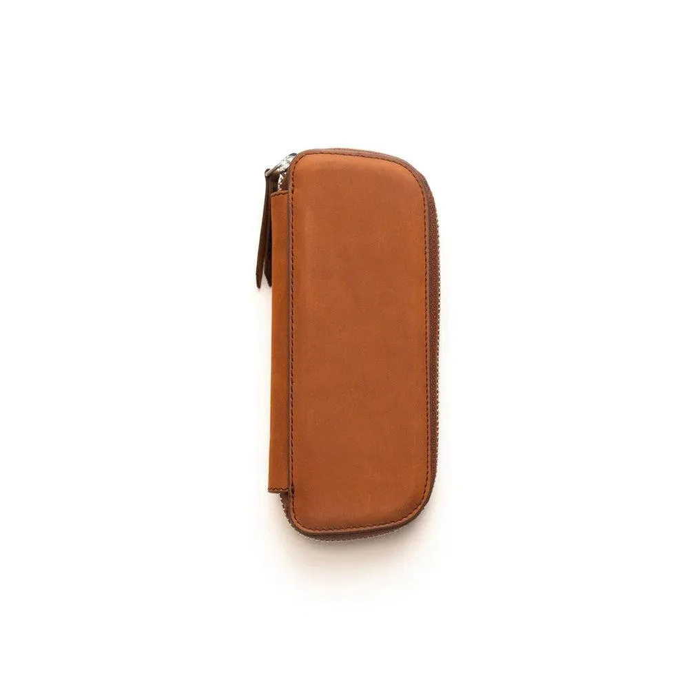 Endless Stationery Pen Case (2 Slots) - Companion Leather Pouch