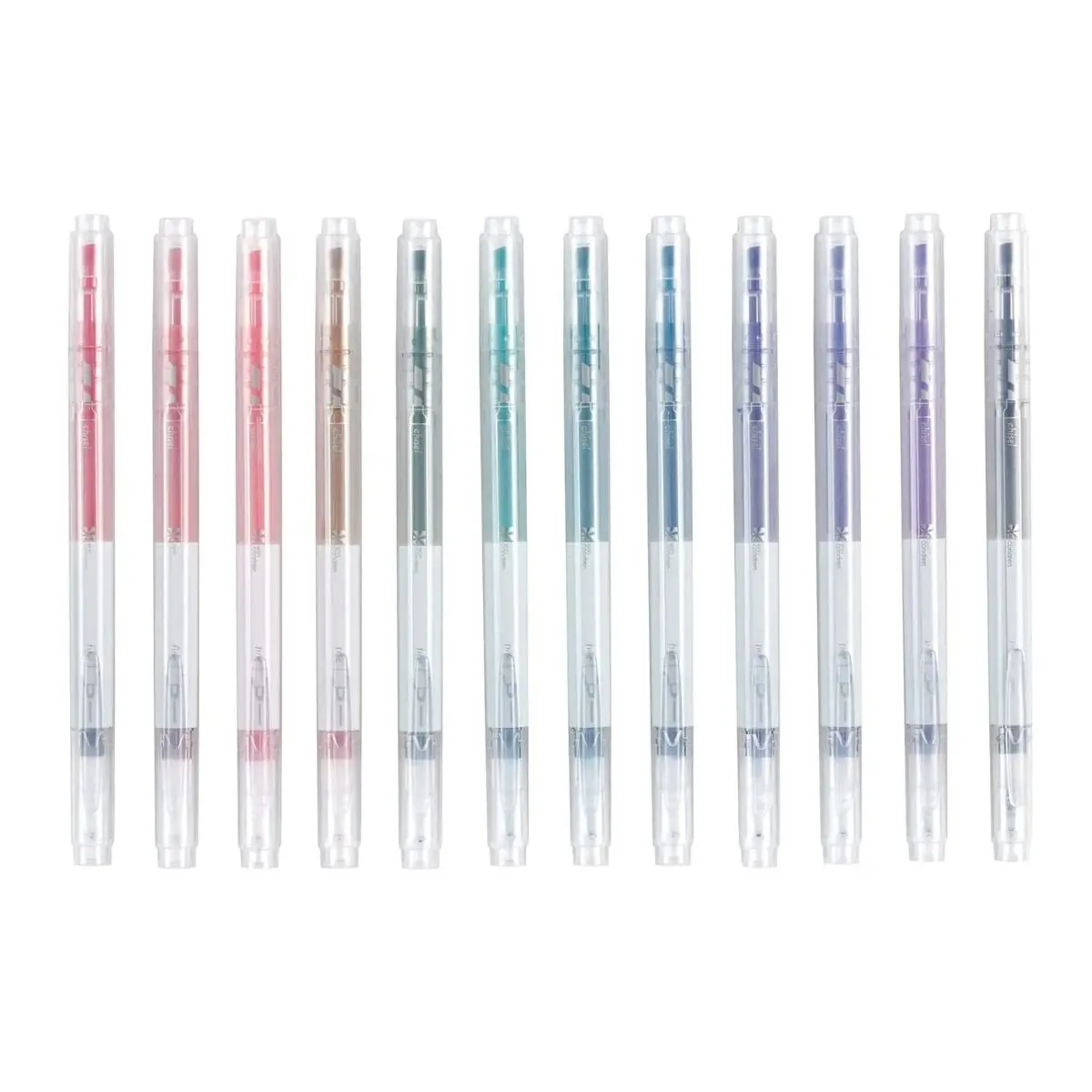 Erin Condren Dual Ink Dual Tip Markers Highlighters - Gem 12 pack
