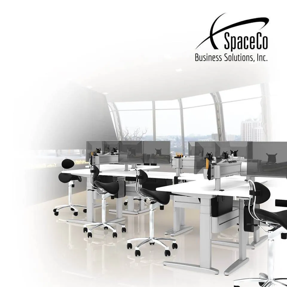 Finest Quality Sit-Stand Saddle Chair  with Back Rest for Better Posture