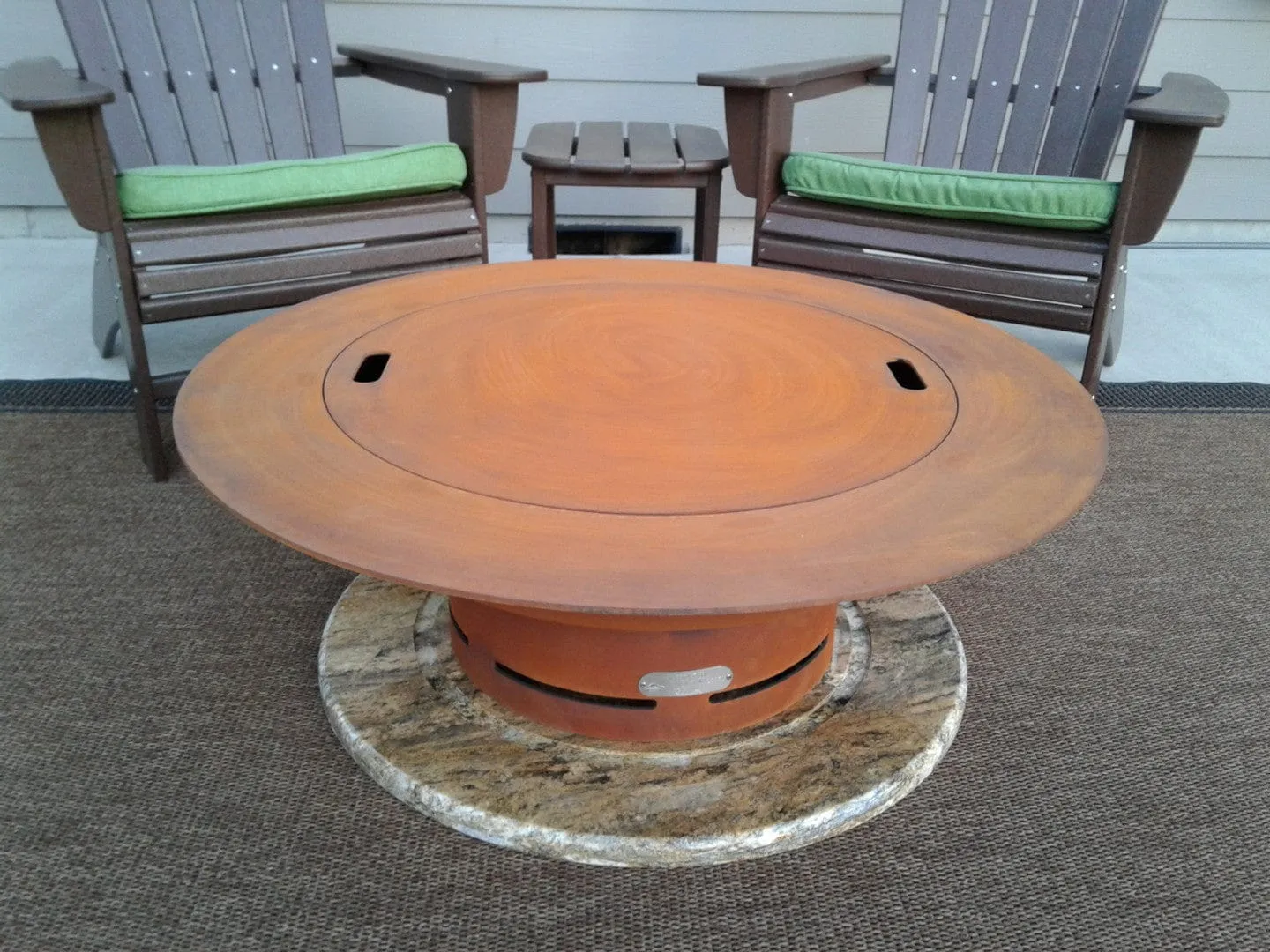 Fire Pit Art Saturn 41-inch Wood Burning Fire Pit - SAT