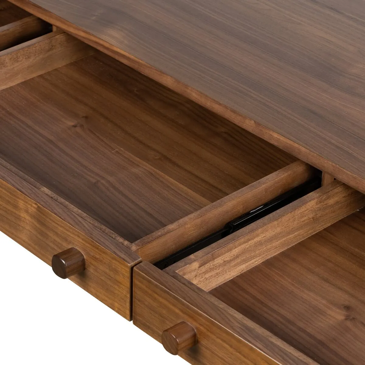 Four Hands Arturo Desk in Natural Walnut Veneer