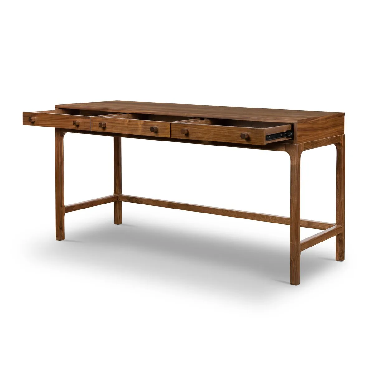 Four Hands Arturo Desk in Natural Walnut Veneer
