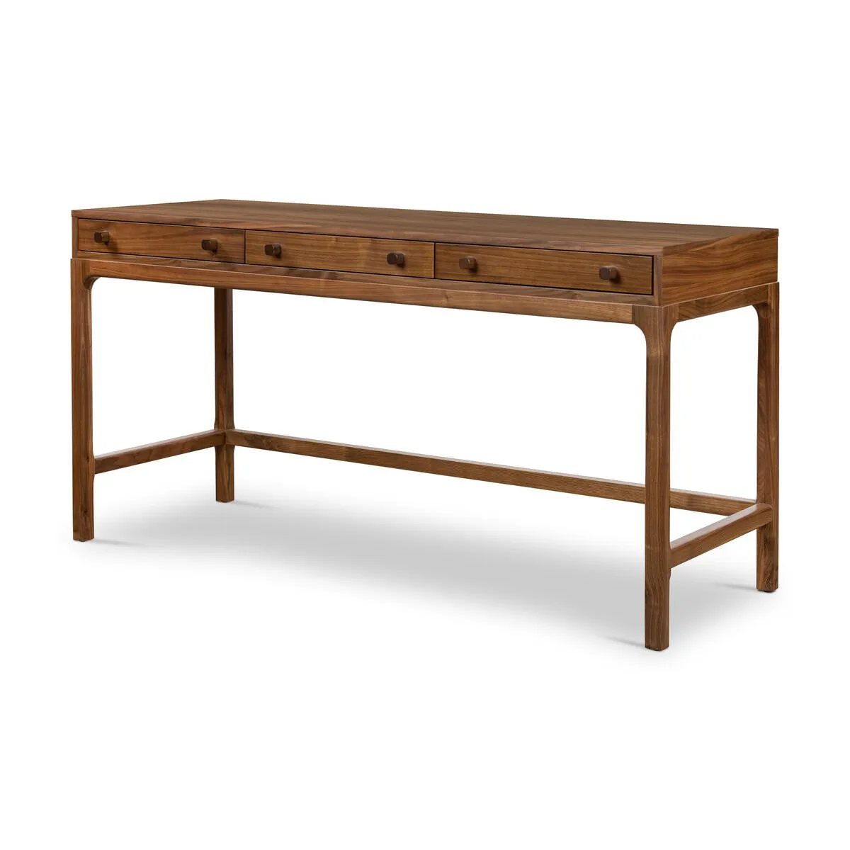 Four Hands Arturo Desk in Natural Walnut Veneer