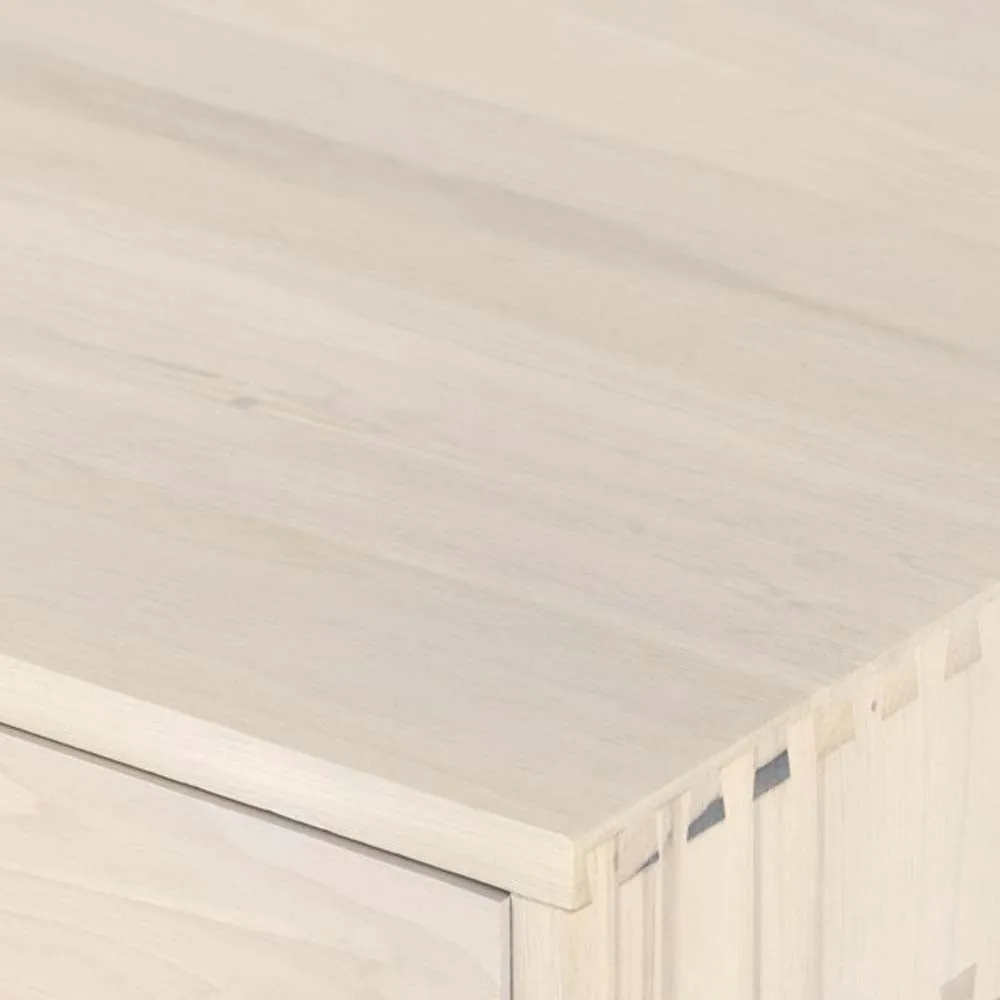 Four Hands Trey Modular Writing Desk in Dove Poplar