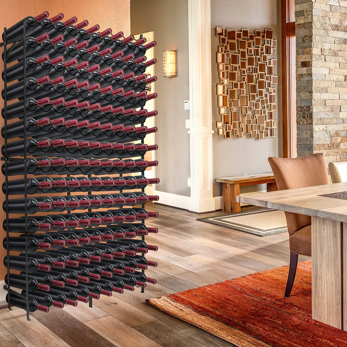 Freestanding Wine Rack (Large Capacity)