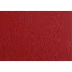 GBC Leather Grain Cover A4 - Red