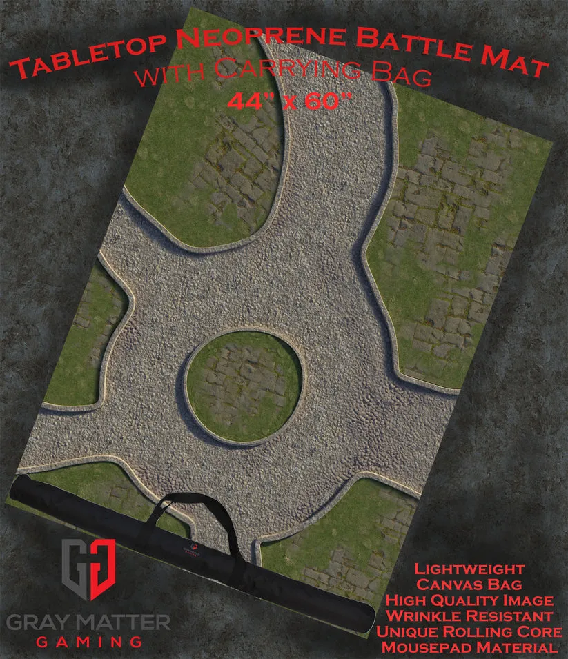GMG Battlemat With Roller and Carry Case