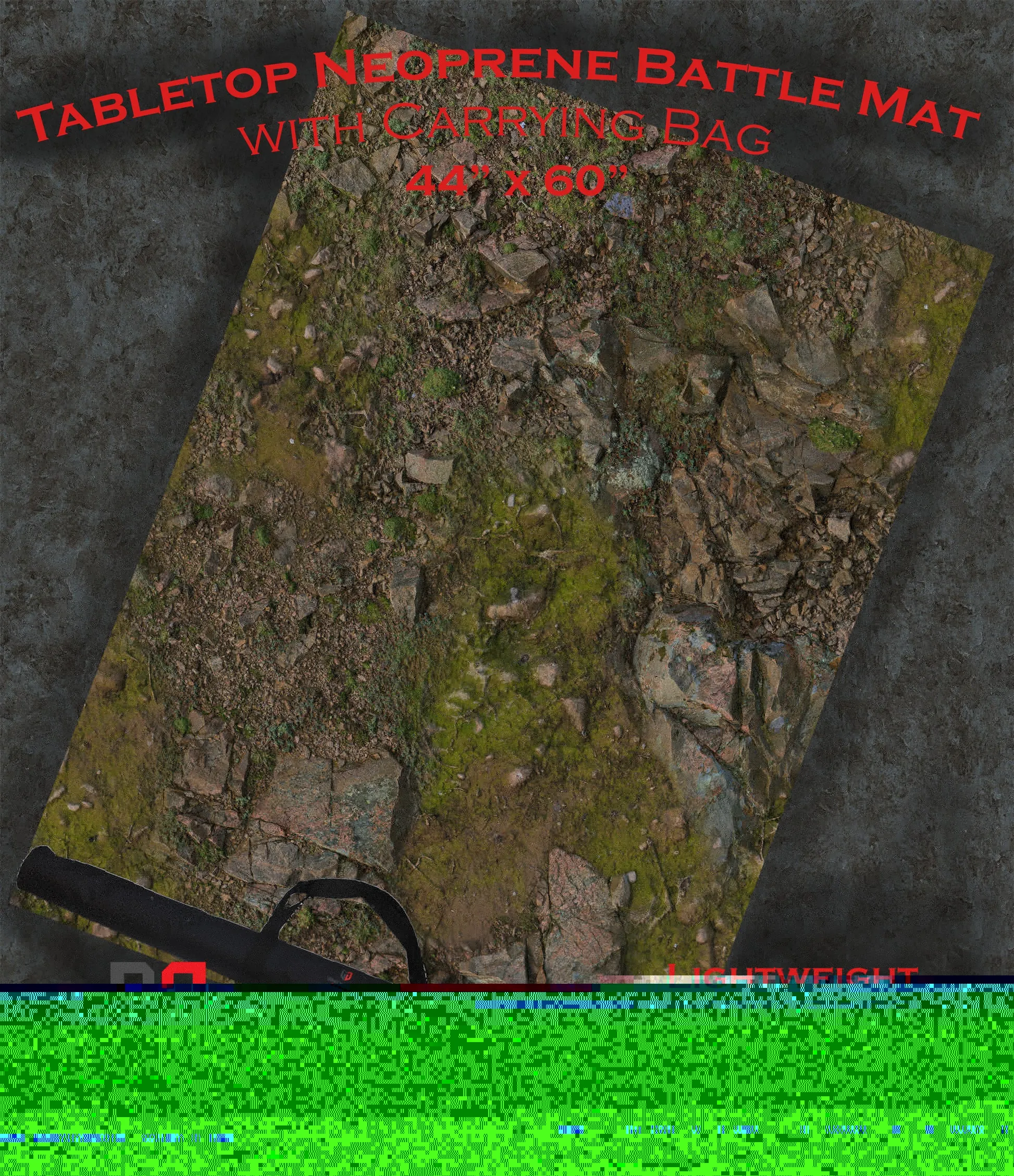 GMG Battlemat With Roller and Carry Case