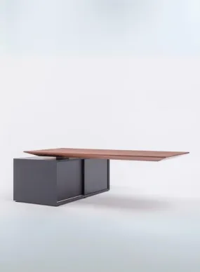 Gravity Executive Desk with Height Adjustment