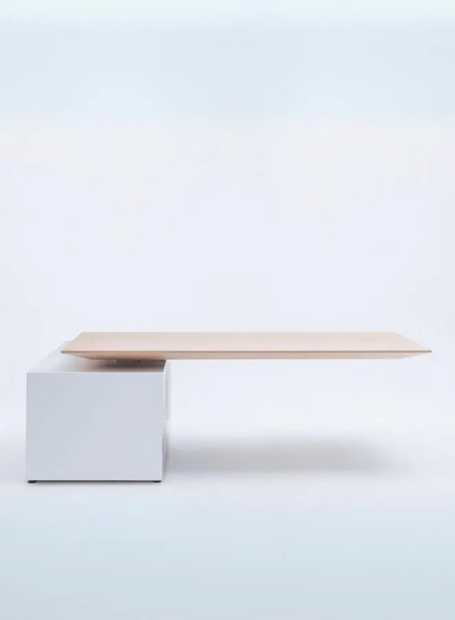 Gravity Executive Desk with Height Adjustment