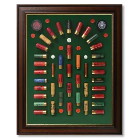 Handmade British Paper Shotshell Arched Cartridge Board