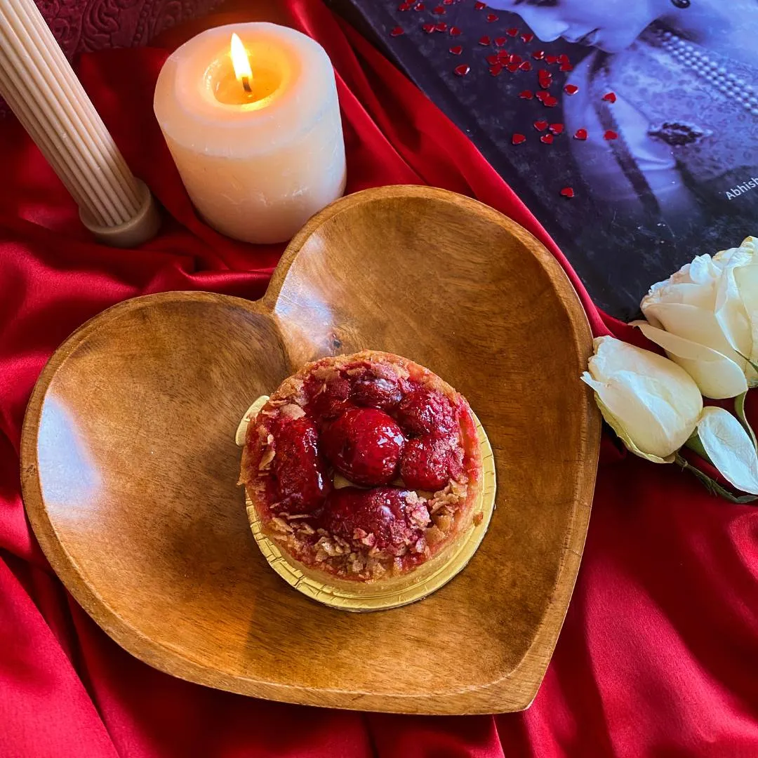 Heart-Shaped Snack Plate