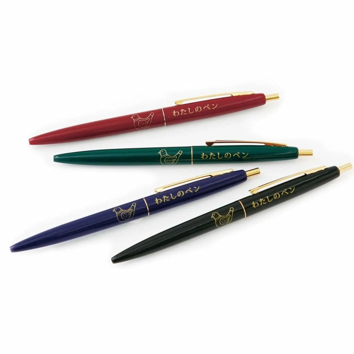 Hightide New Retro Knock Ballpoint Pen - Dove