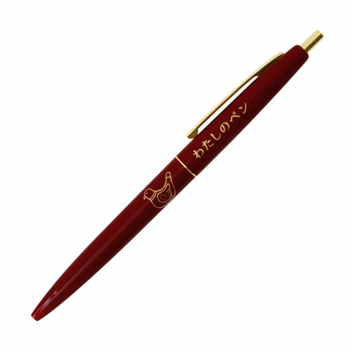 Hightide New Retro Knock Ballpoint Pen - Dove