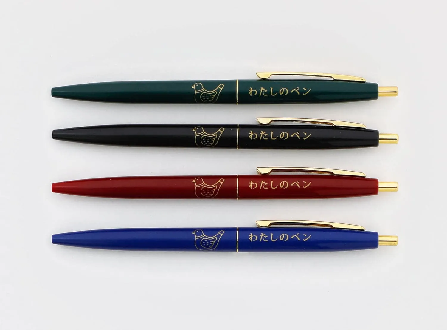Hightide New Retro Knock Ballpoint Pen - Dove