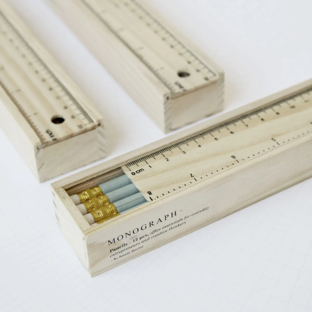 House Doctor Pencil with Eraser Light Green