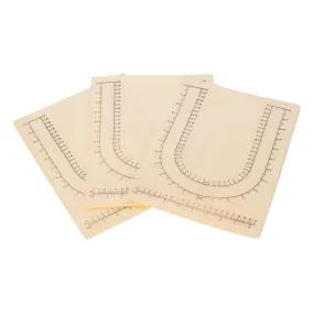 Imprinted Bead Mats - Prevent Beads From Rolling 12.5 x 9.5 Inches (Pack Of 3)