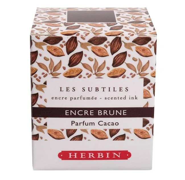 J Herbin Scented Fountain Pen Ink [Cocoa] 30ml
