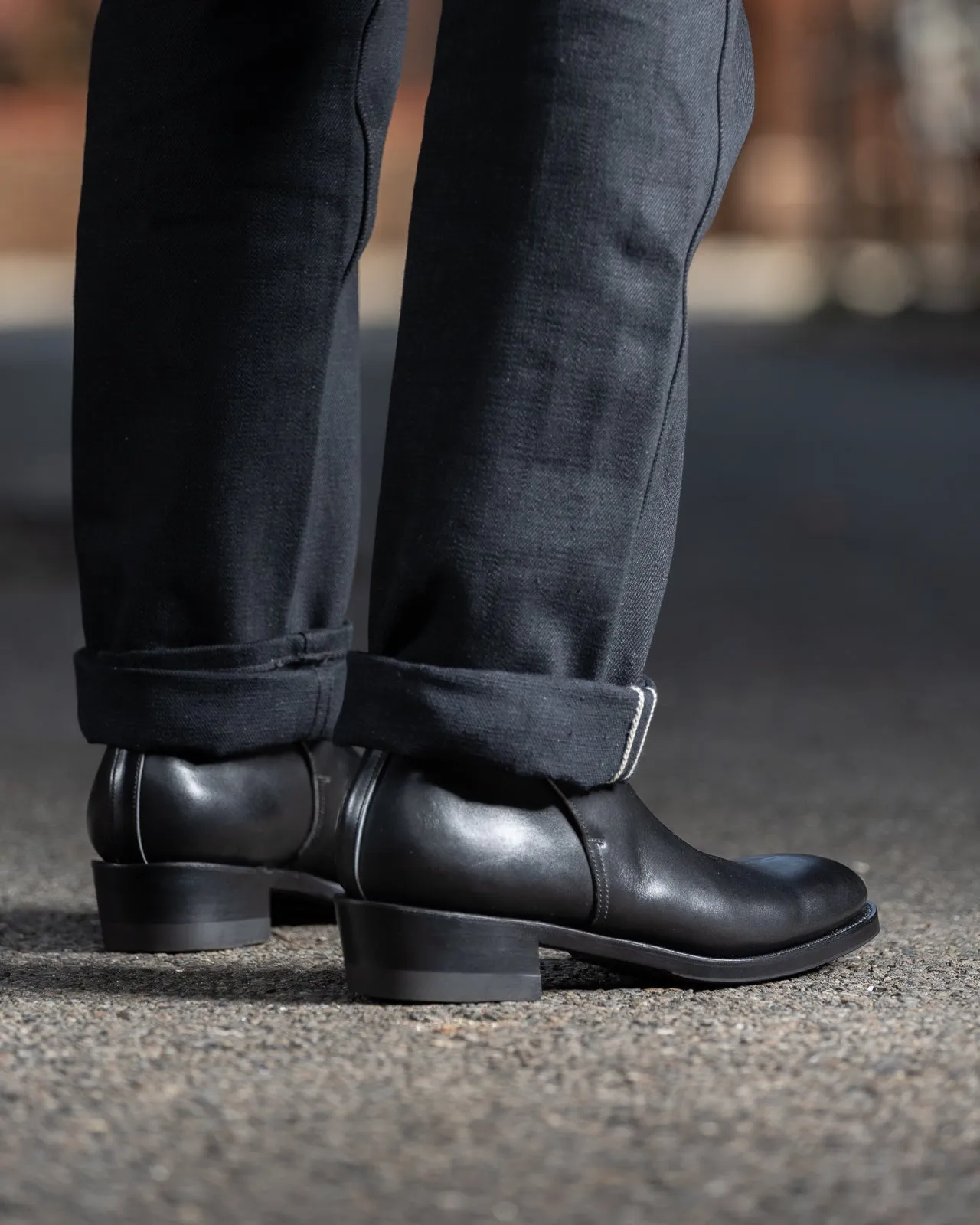 Jodhpur Boot - Black Overdyed Horsebutt - CN Last