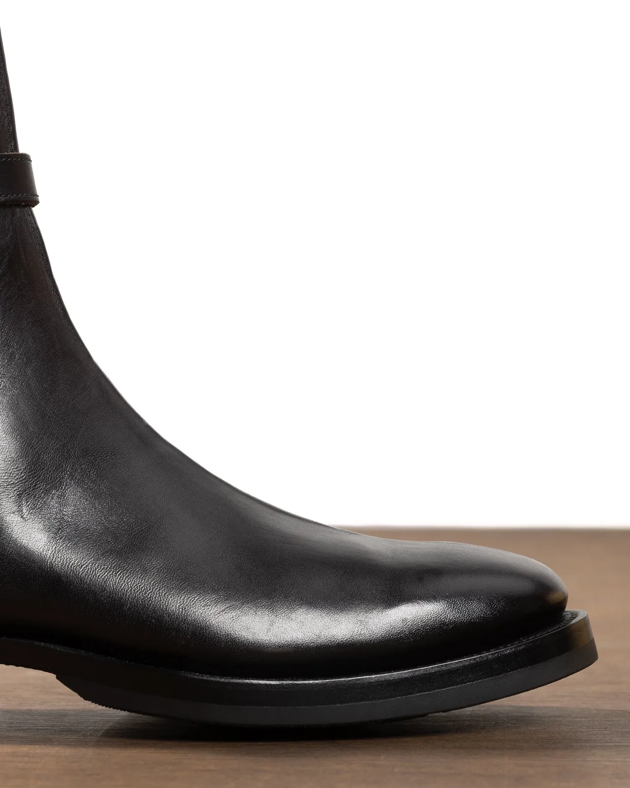 Jodhpur Boot - Black Overdyed Horsebutt - CN Last