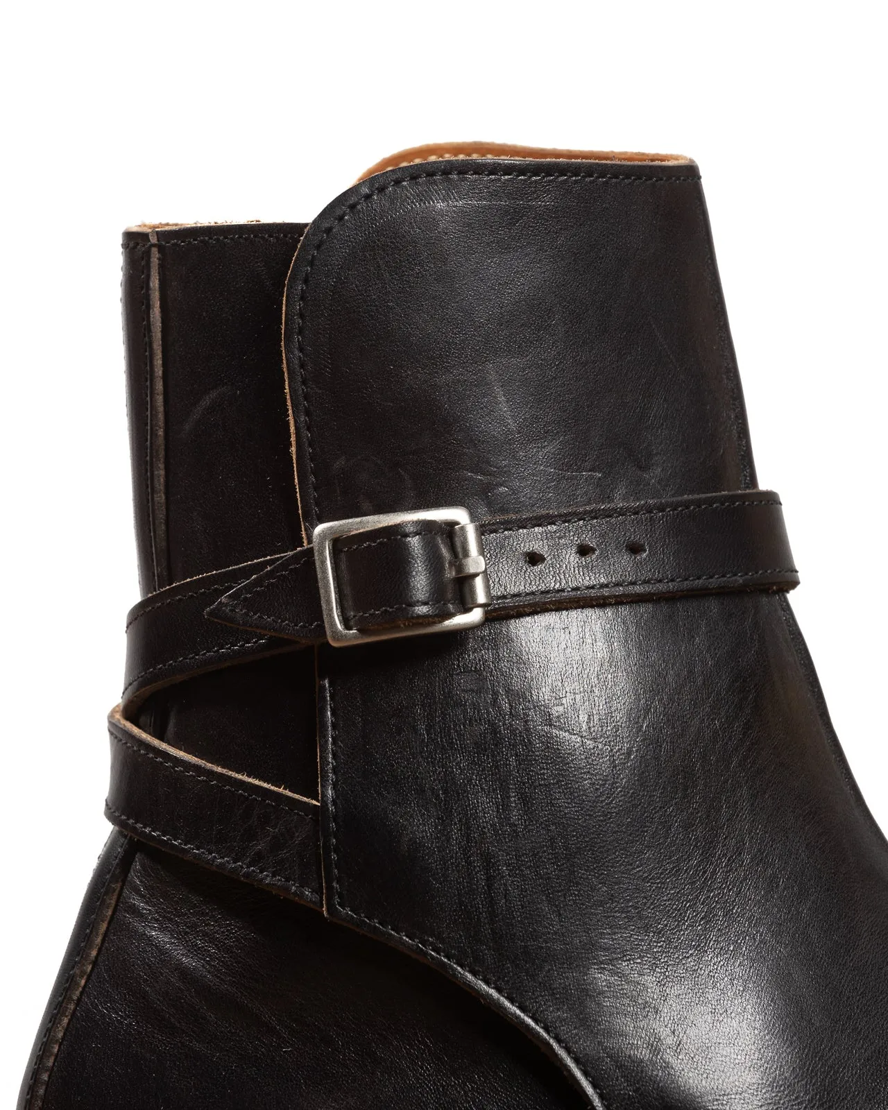 Jodhpur Boot - Black Overdyed Horsebutt - CN Last