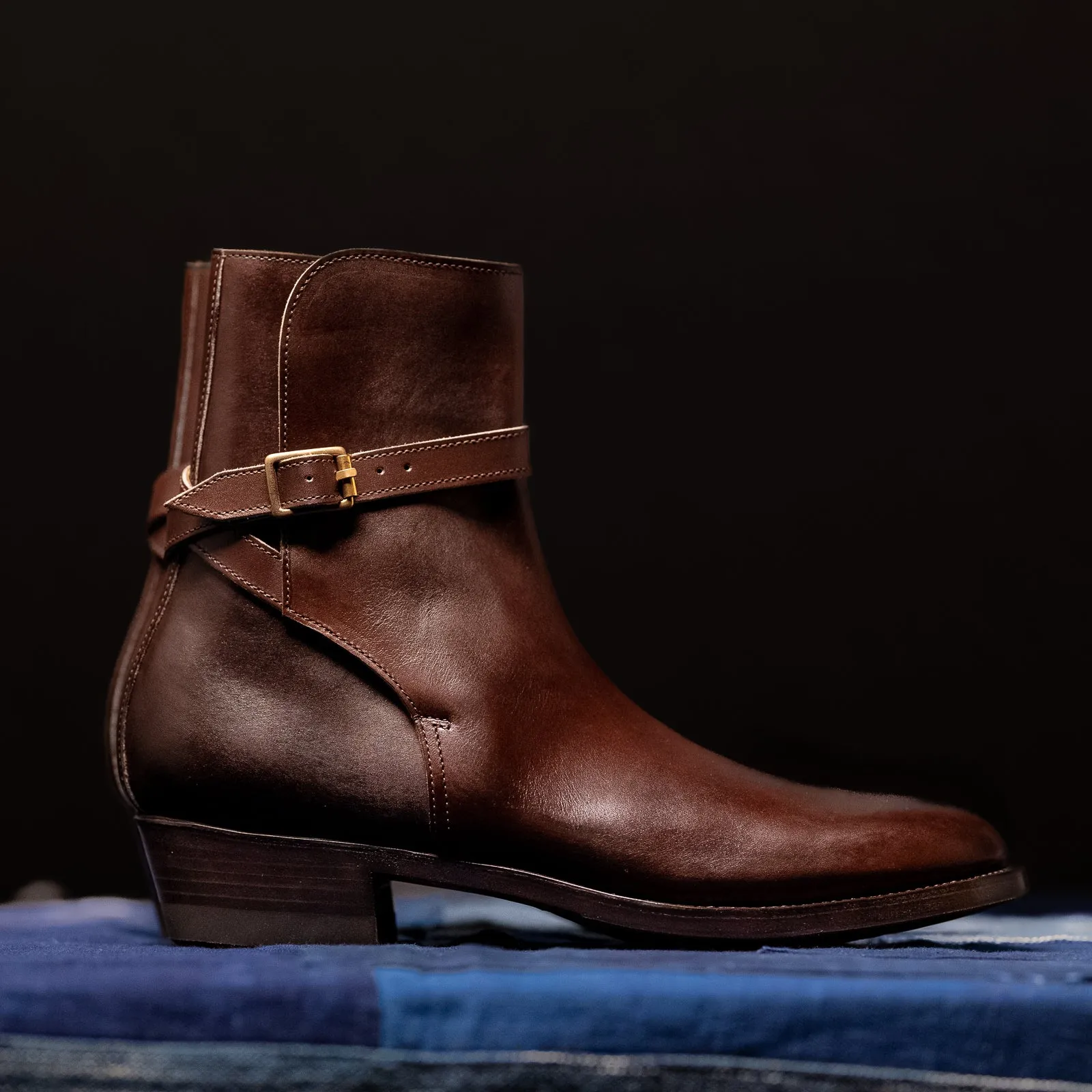 Jodhpur Boot - Brown Calfskin - CN Last