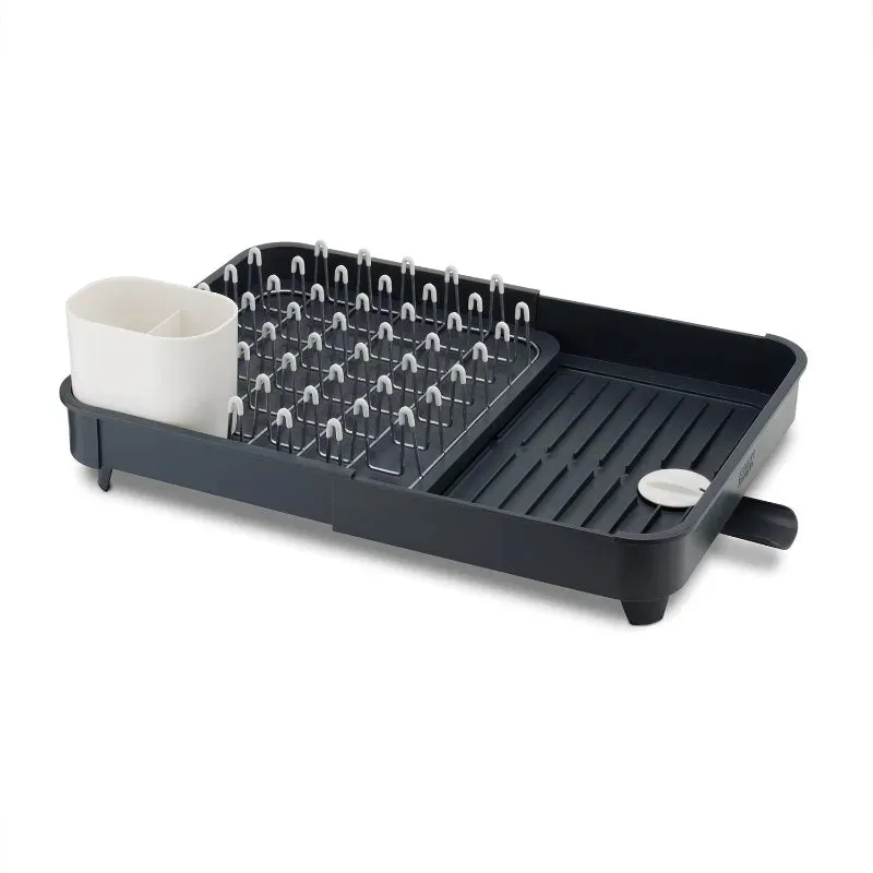 Joseph Joseph Expandable Dish Rack and Cutlery Drainer | Grey