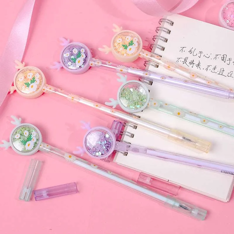 Kawaii Sparkle Deer Ear Pens