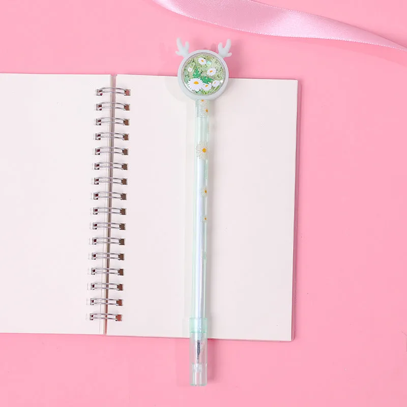 Kawaii Sparkle Deer Ear Pens