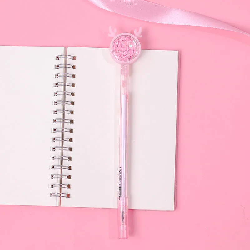 Kawaii Sparkle Deer Ear Pens