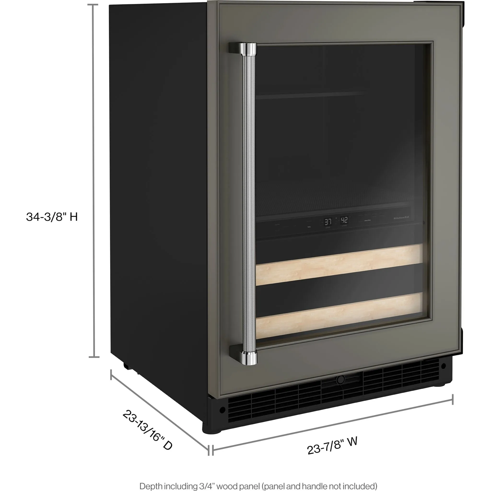 KitchenAid Beverage Cooler (KUBR214KPA) - Panel Ready