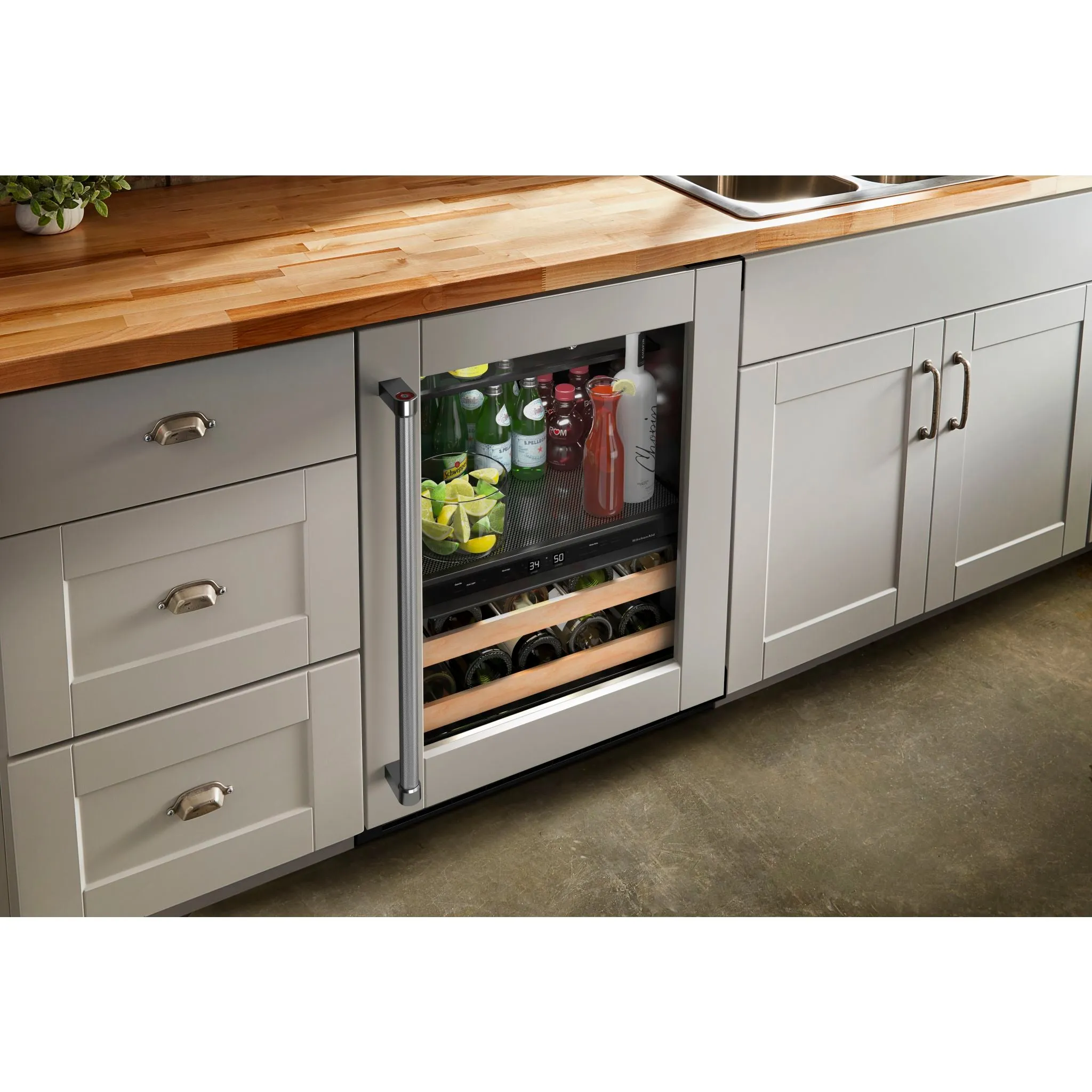KitchenAid Beverage Cooler (KUBR214KPA) - Panel Ready
